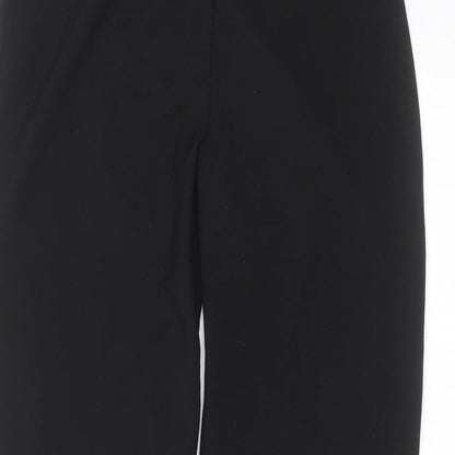 Womens UK Size 14 Marks and Spencer Regular Fit  Black Trousers