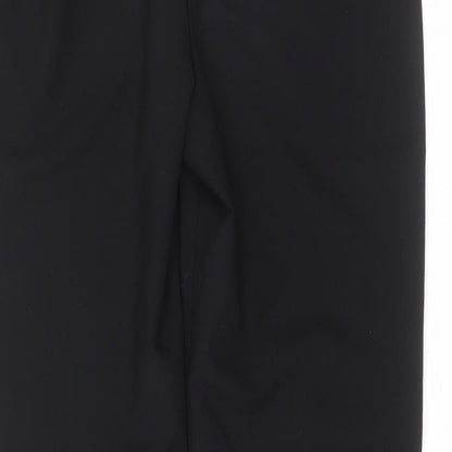 Womens UK Size 14 Marks and Spencer Regular Fit  Black Trousers