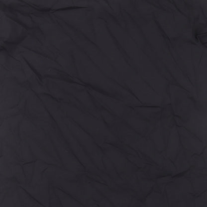 Taylor & Wright Mens Black  Polyester  Button-Up Size 16.5 Collared Button