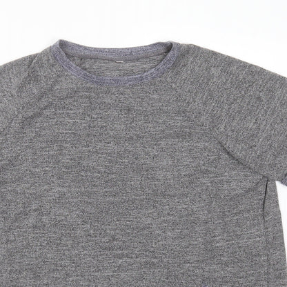 Womens UK Size XL Preworn Grey Pullover Jumper