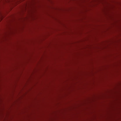 Mens UK Size S johnathan adams Red  Button-Up Long Sleeve Casual Shirt