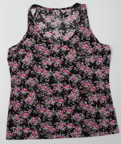 Womens UK Size 18 Peacocks Pink Basic Tank
