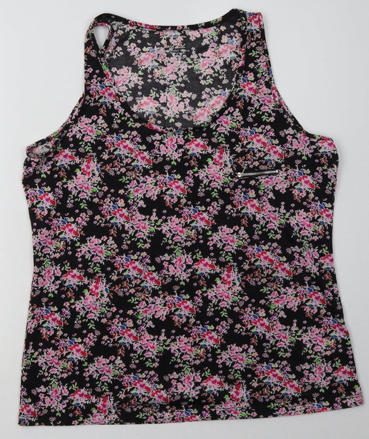Womens UK Size 18 Peacocks Pink Basic Tank