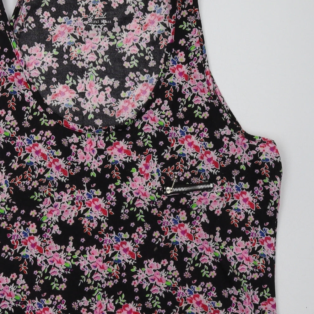 Womens UK Size 18 Peacocks Pink Basic Tank
