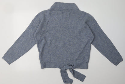 Sainsburys Womens Beige  Acrylic Pullover Sweatshirt Size 12  Pullover
