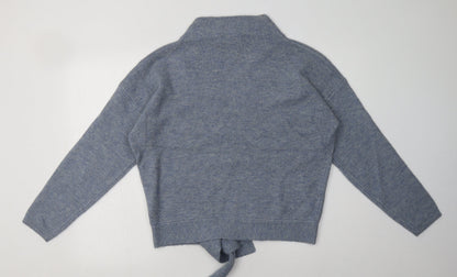 Sainsburys Womens Beige  Acrylic Pullover Sweatshirt Size 12  Pullover