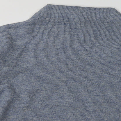 Sainsburys Womens Beige  Acrylic Pullover Sweatshirt Size 12  Pullover