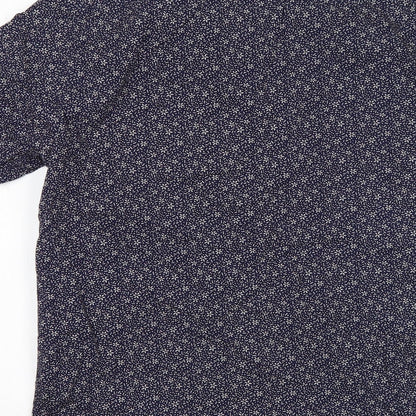Mens UK Size M Topman Multicoloured  Button-Up Short Sleeve Casual Shirt