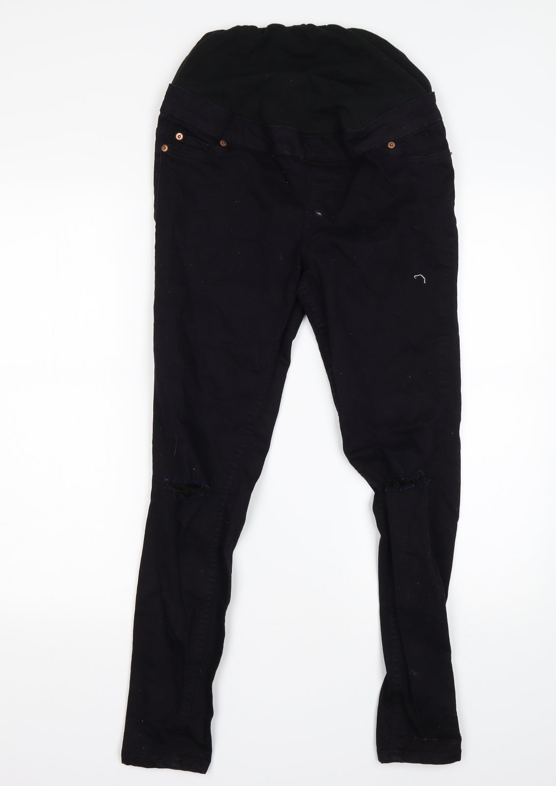 New Look Womens Black  Cotton Jegging Jeans Size 8 L28 in Regular