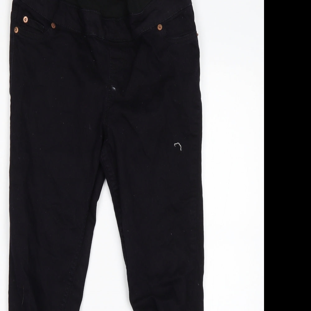 New Look Womens Black  Cotton Jegging Jeans Size 8 L28 in Regular