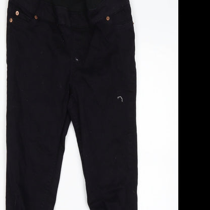 New Look Womens Black  Cotton Jegging Jeans Size 8 L28 in Regular