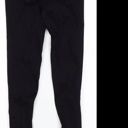 New Look Womens Black  Cotton Jegging Jeans Size 8 L28 in Regular