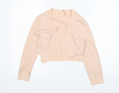 Womens UK Size XS planet Pink Cardigan Jumper
