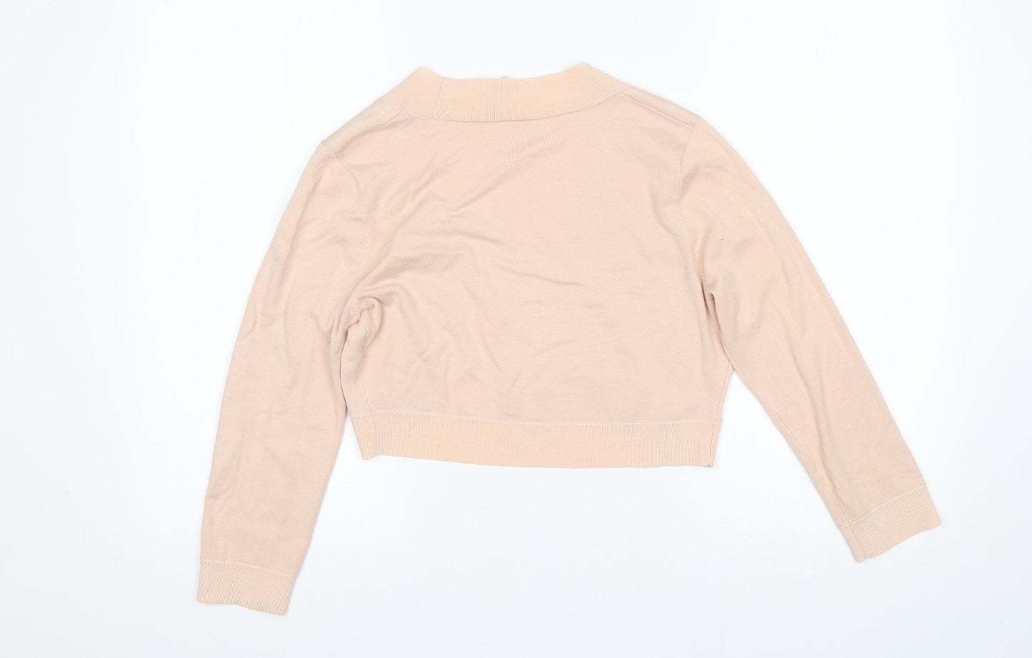 Womens UK Size XS planet Pink Cardigan Jumper