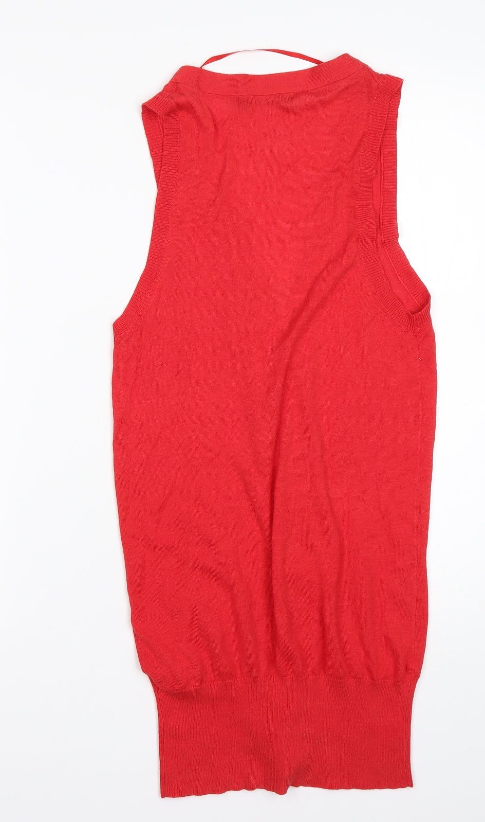 Womens UK Size 8 Atmosphere Red Cardigan Jumper