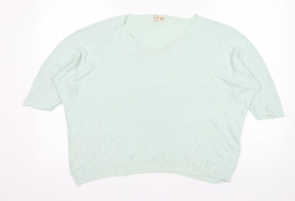 Womens UK Size S Phase Eight Green Pullover Jumper