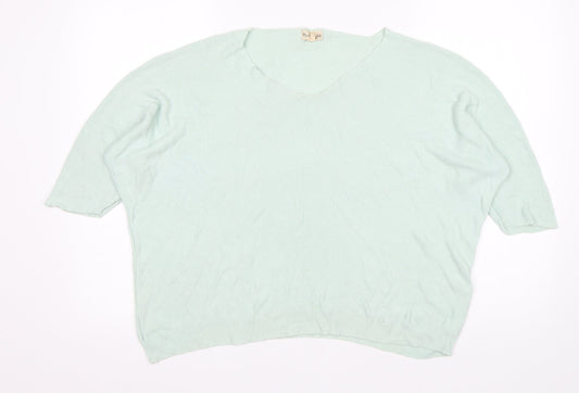 Womens UK Size S Phase Eight Green Pullover Jumper