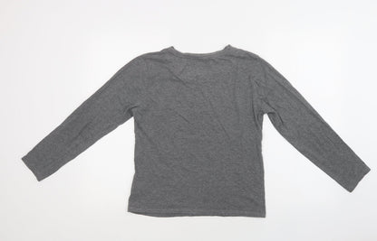 Primark Womens Grey  Cotton Top Pyjama Top Size S   - Harry Potter