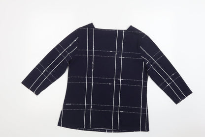 Womens UK Size 10 Bonmarché Blue Pullover Jumper