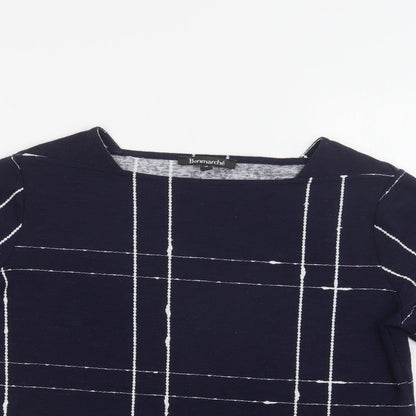 Womens UK Size 10 Bonmarché Blue Pullover Jumper