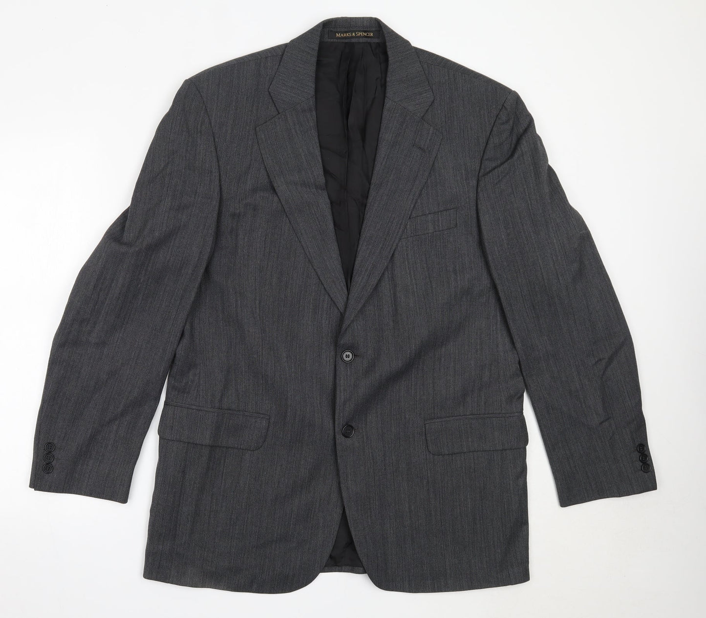 Mens UK Size 42 Marks and Spencer Regular Grey Suit Jacket