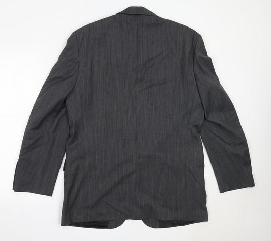Mens UK Size 42 Marks and Spencer Regular Grey Suit Jacket