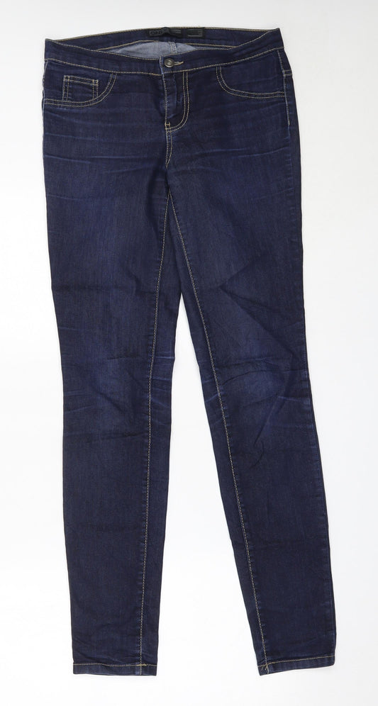 Only Womens Blue  Cotton Skinny Jeans Size 28 in L32 in Regular