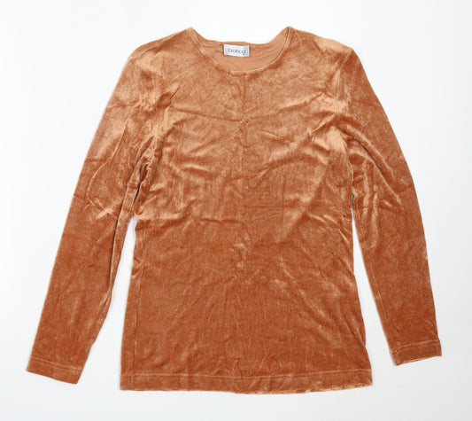Womens UK Size 36 Bianca Orange Pullover Jumper