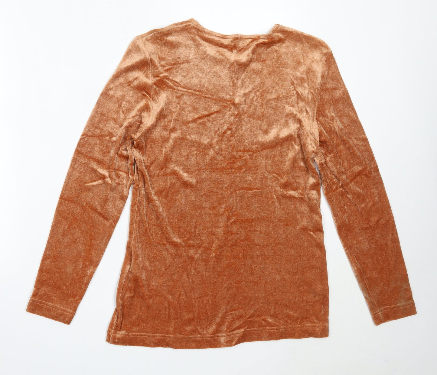 Womens UK Size 36 Bianca Orange Pullover Jumper