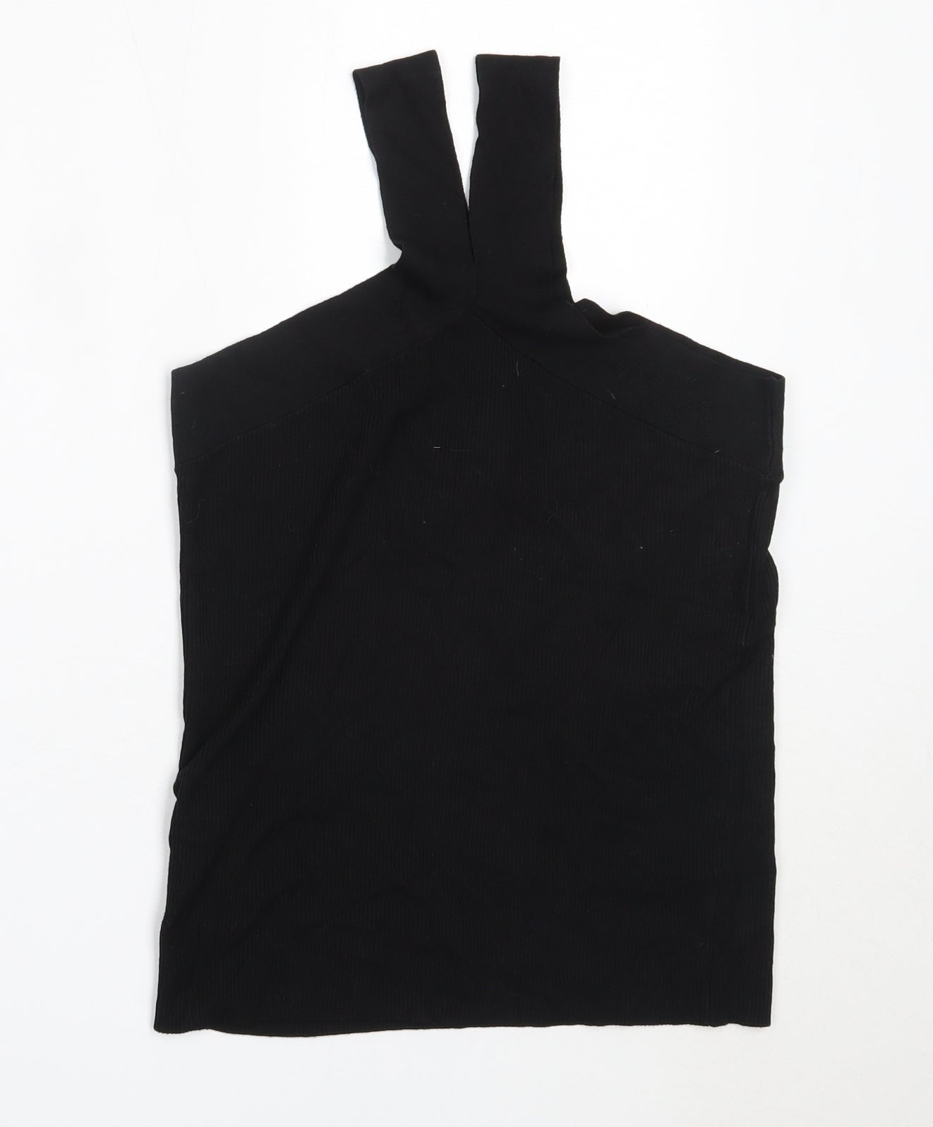 Womens UK Size 10 NEXT Black Basic Blouse