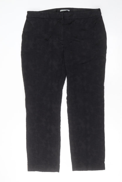 Womens UK Size 36 in Marks and Spencer Regular Fit  Black Trousers