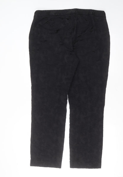Womens UK Size 36 in Marks and Spencer Regular Fit  Black Trousers