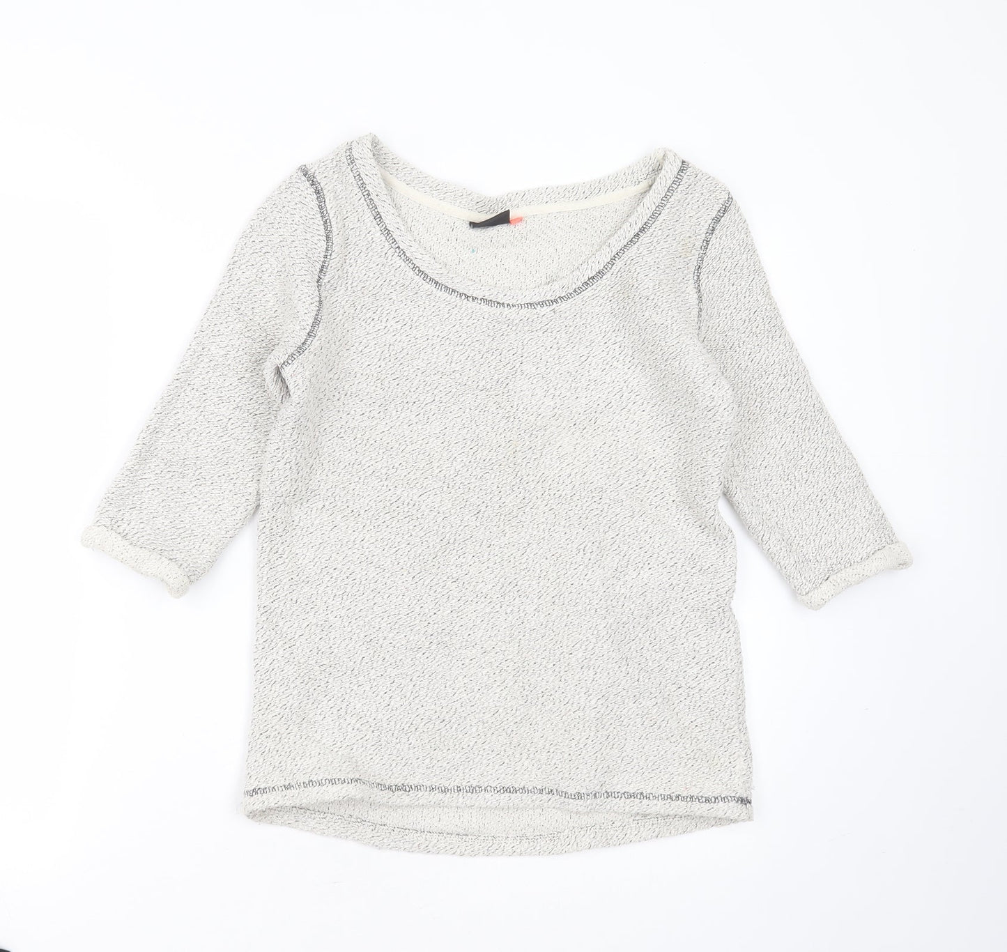 Womens UK Size XS Only Grey Pullover Jumper