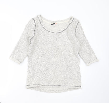 Womens UK Size XS Only Grey Pullover Jumper