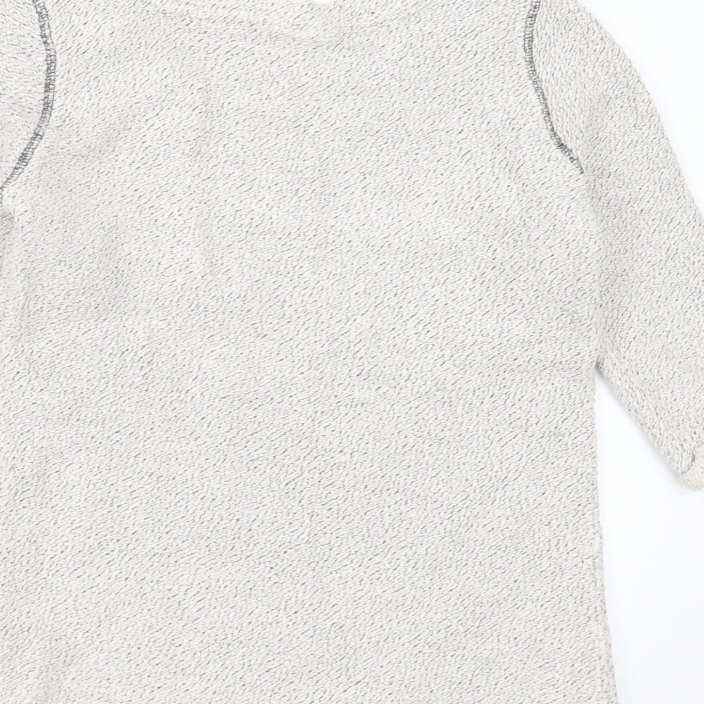 Womens UK Size XS Only Grey Pullover Jumper