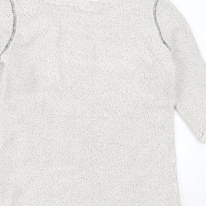 Womens UK Size XS Only Grey Pullover Jumper