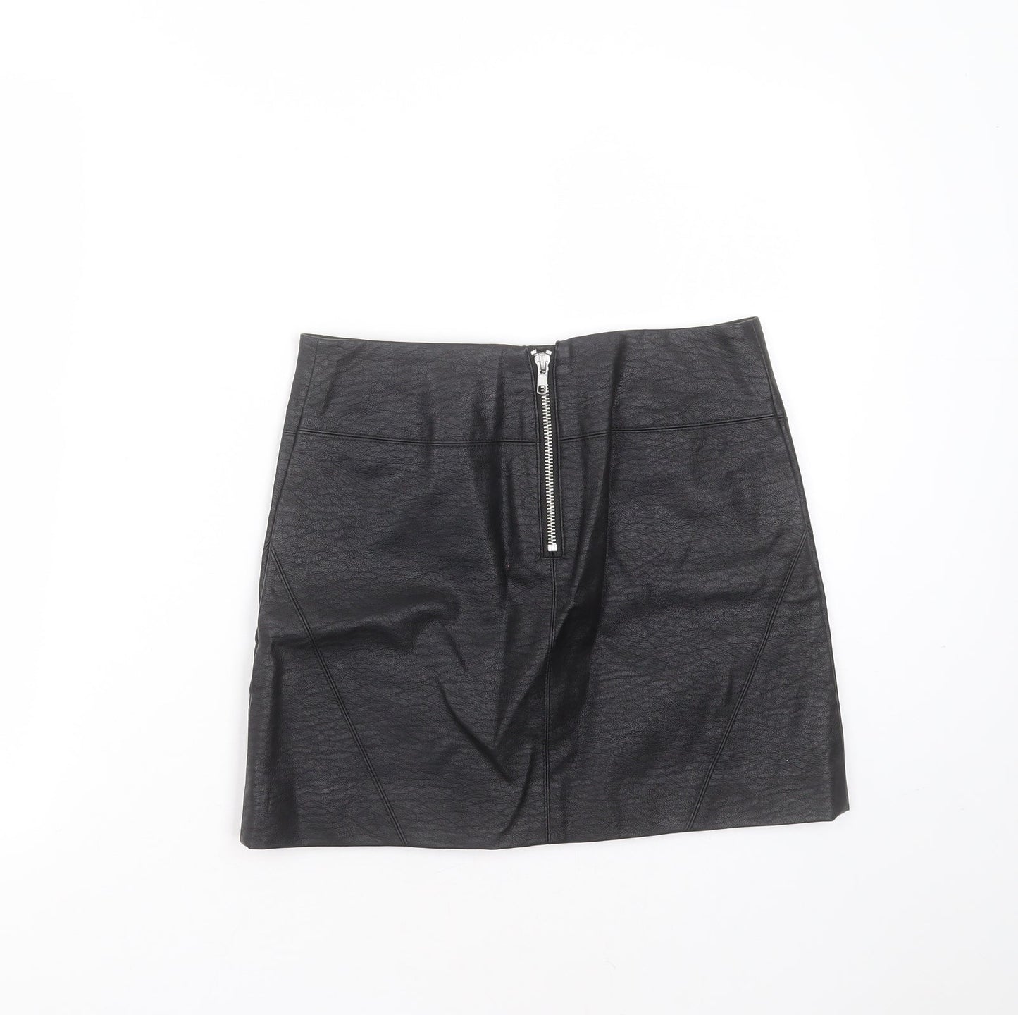 Divided by H&M Womens Black  Viscose Mini Skirt Size 6