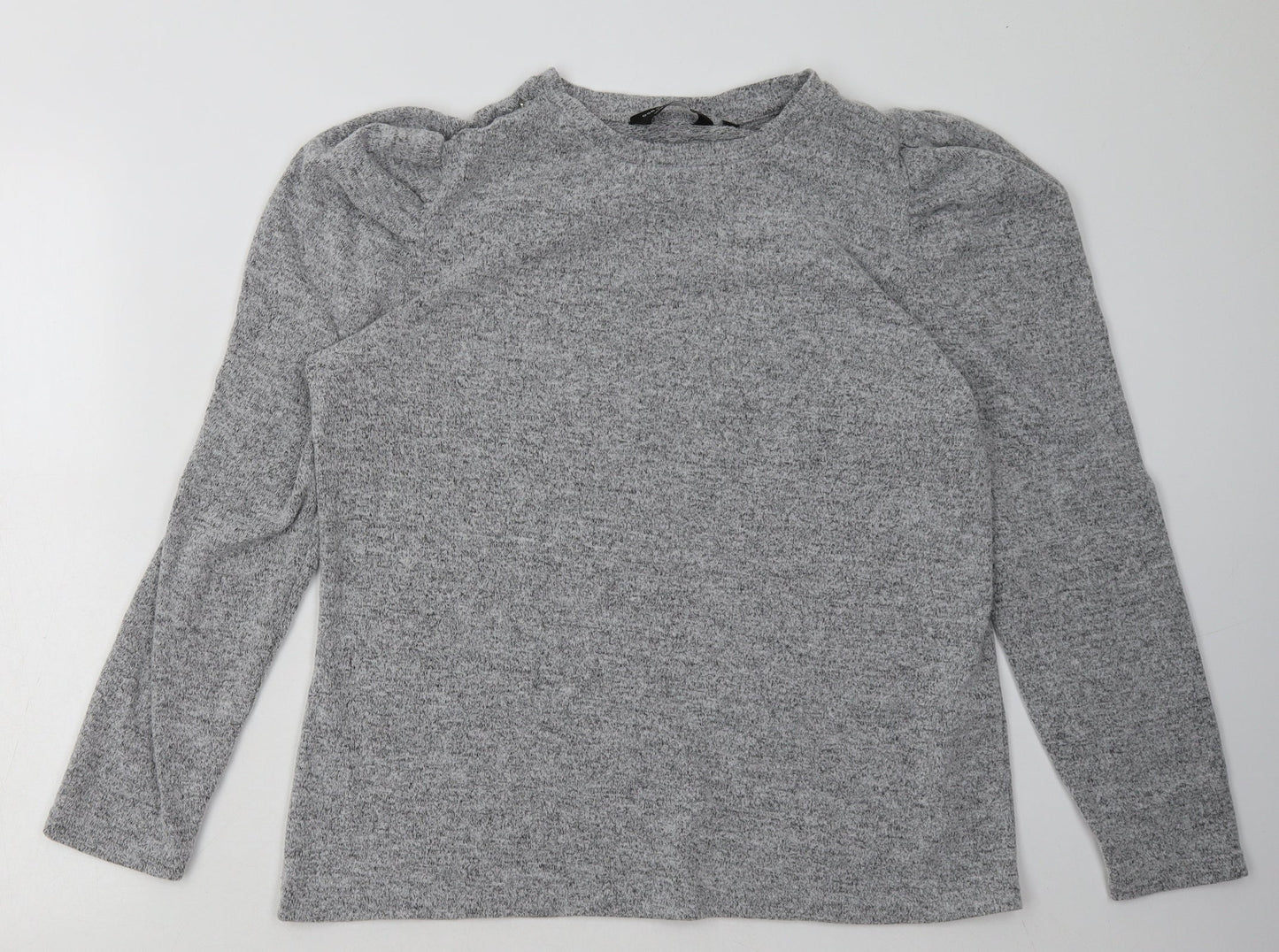 Dorothy Perkinsgrey Womens   Polyester Pullover Sweatshirt Size 18  Pullover