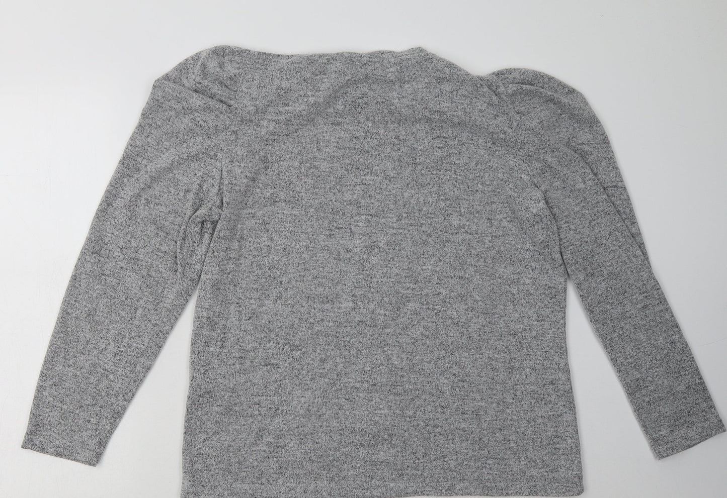 Dorothy Perkinsgrey Womens   Polyester Pullover Sweatshirt Size 18  Pullover