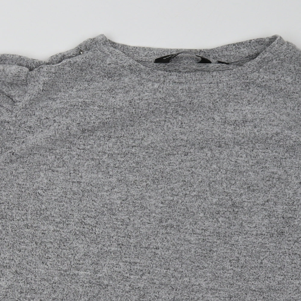 Dorothy Perkinsgrey Womens   Polyester Pullover Sweatshirt Size 18  Pullover