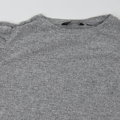 Dorothy Perkinsgrey Womens   Polyester Pullover Sweatshirt Size 18  Pullover