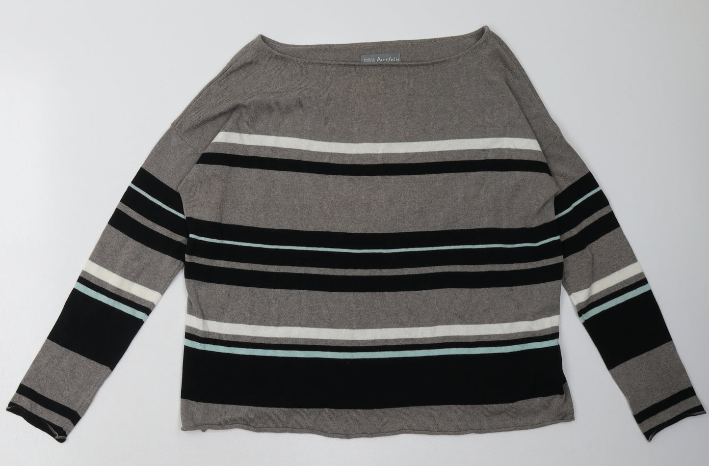 Womens UK Size 8 Marks and Spencer Grey Pullover Sweatshirt