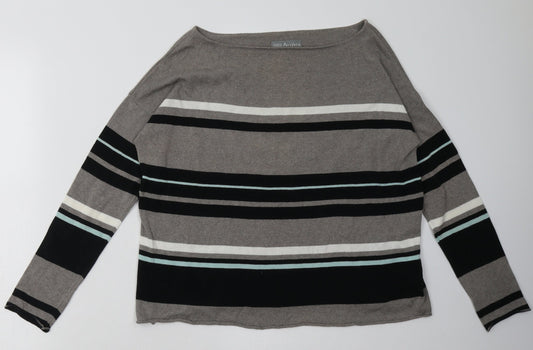 Womens UK Size 8 Marks and Spencer Grey Pullover Sweatshirt
