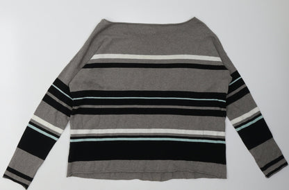 Womens UK Size 8 Marks and Spencer Grey Pullover Sweatshirt