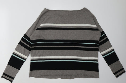 Womens UK Size 8 Marks and Spencer Grey Pullover Sweatshirt