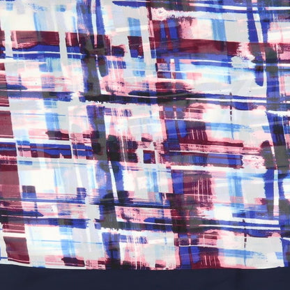 Avon Womens Multicoloured  Polyester Basic Blouse Size 14 Round Neck