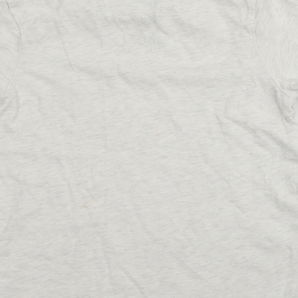 TU Boys Beige  Cotton Basic T-Shirt Size 5-6 Years Round Neck