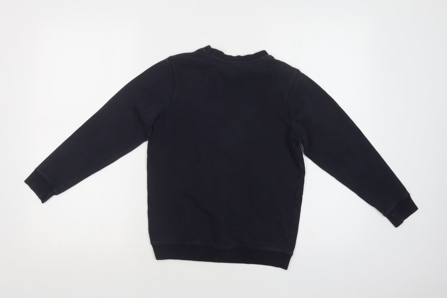 TU Boys Blue  Cotton Pullover Sweatshirt Size 9 Years   - School Wear