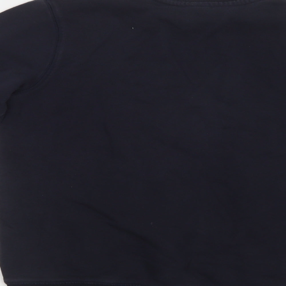 TU Boys Blue  Cotton Pullover Sweatshirt Size 9 Years   - School Wear