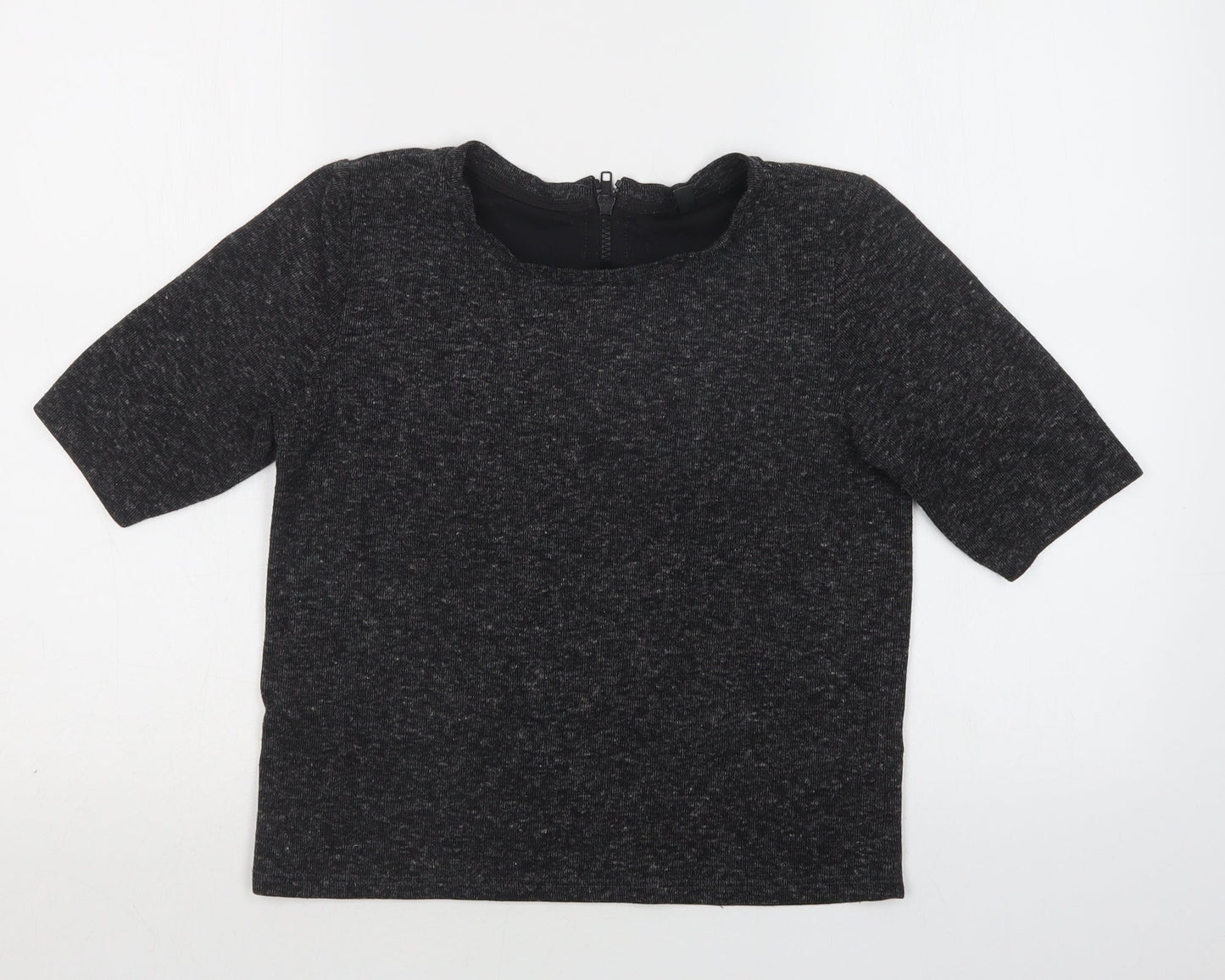 Womens UK Size 8 Topshop Grey Pullover Jumper